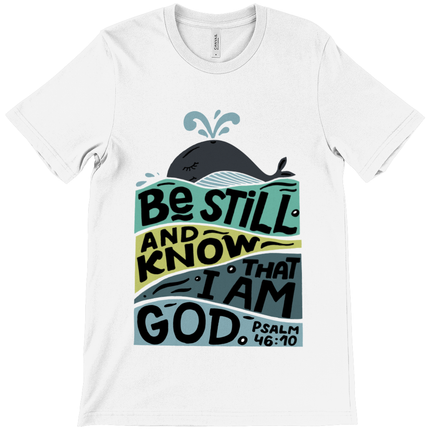 'Be Still' Whale T-Shirt
