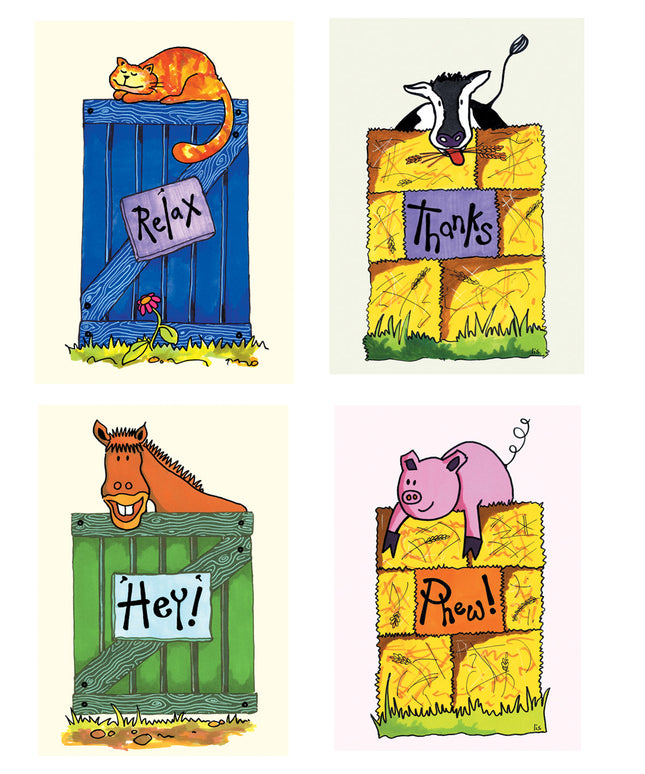 Tlc Notelets- Pack 4 ****Tlc Notelets- Pack 4 ****