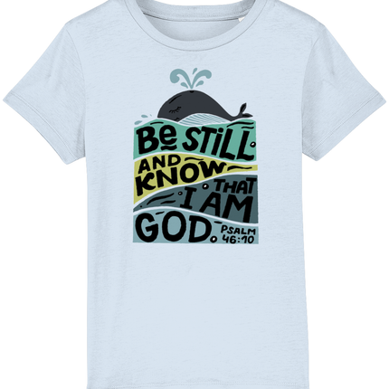 'Be Still' Whale Kids' T-Shirt
