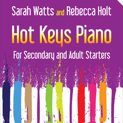 Hot Keys Piano Book 1 & CdHot Keys Piano Book 1 & Cd
