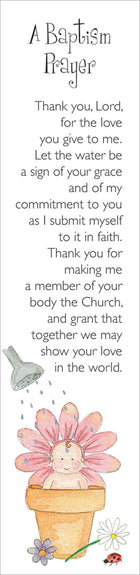 Bookmarks - A Baptism Prayer Pack  Of 10 Individual DesignBookmarks - A Baptism Prayer Pack  Of 10 Individual Design