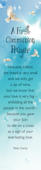 Bookmarks - A First Communion Prayer Pack  Of 10 Individual DesignBookmarks - A First Communion Prayer Pack  Of 10 Individual Design