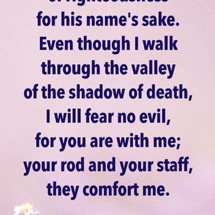 Bookmarks - Psalm 23 Pack  Of 10 Individual DesignBookmarks - Psalm 23 Pack  Of 10 Individual Design