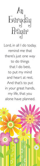 Bookmarks - An Everyday Prayer Pack  Of 10 Individual DesignBookmarks - An Everyday Prayer Pack  Of 10 Individual Design