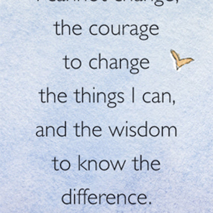 Bookmarks - Prayer For Serenity - Pack  Of 10 Individual DesignBookmarks - Prayer For Serenity - Pack  Of 10 Individual Design