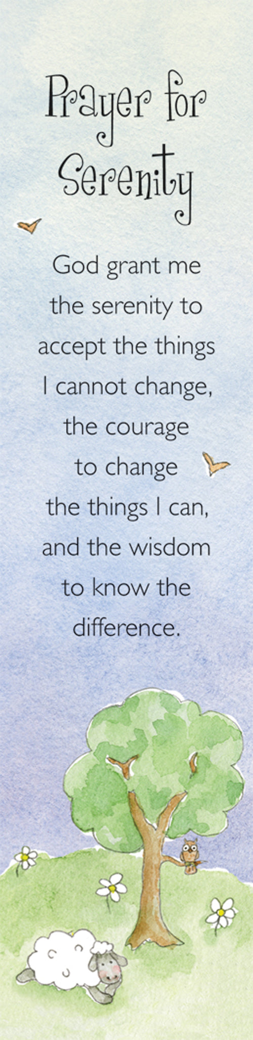 Bookmarks - Prayer For Serenity - Pack  Of 10 Individual DesignBookmarks - Prayer For Serenity - Pack  Of 10 Individual Design