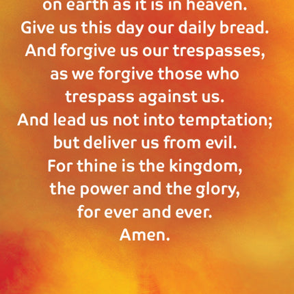 Bookmark - The Lord's Prayer (Candle)Bookmark - The Lord's Prayer (Candle)