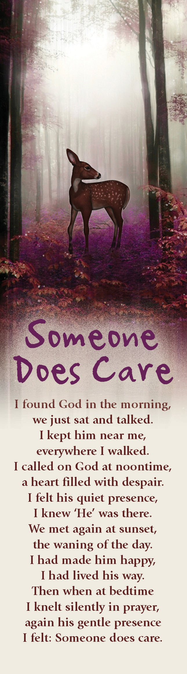 Bookmark - Someone Does CareBook (.epub)mark - Someone Does Care