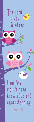 Bookmark - The Lord Gives WisdomBookmark - The Lord Gives Wisdom