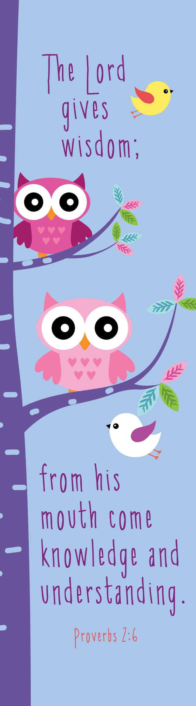 Bookmark - The Lord Gives WisdomBookmark - The Lord Gives Wisdom
