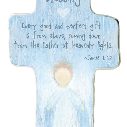 A Childs Blessing Cross - BoyA Childs Blessing Cross - Boy