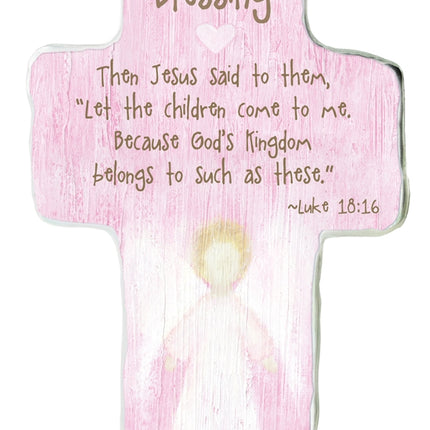 A Childs Blessing Cross - GirlA Childs Blessing Cross - Girl