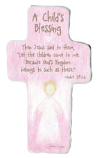 A Childs Blessing Cross - GirlA Childs Blessing Cross - Girl