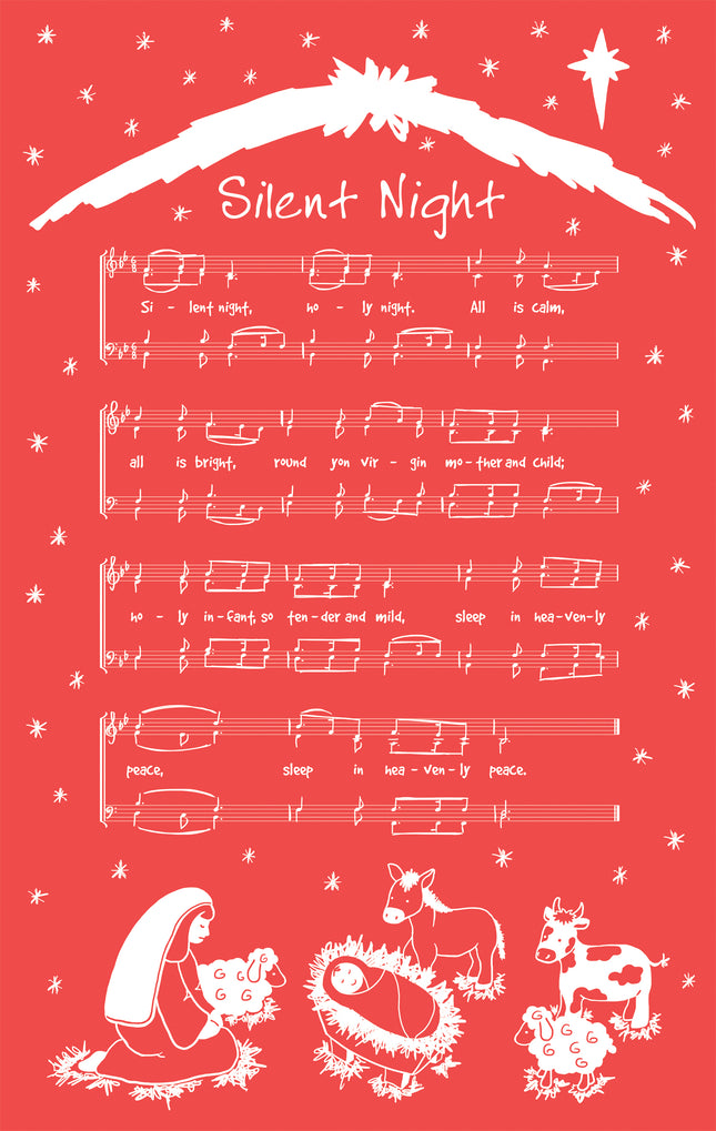 Silent Night - Tea TowelSilent Night - Tea Towel