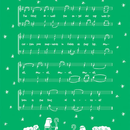 The First Noel - Tea TowelThe First Noel - Tea Towel