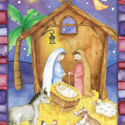 Baby In A Manger - Advent CalendarBaby In A Manger - Advent Calendar