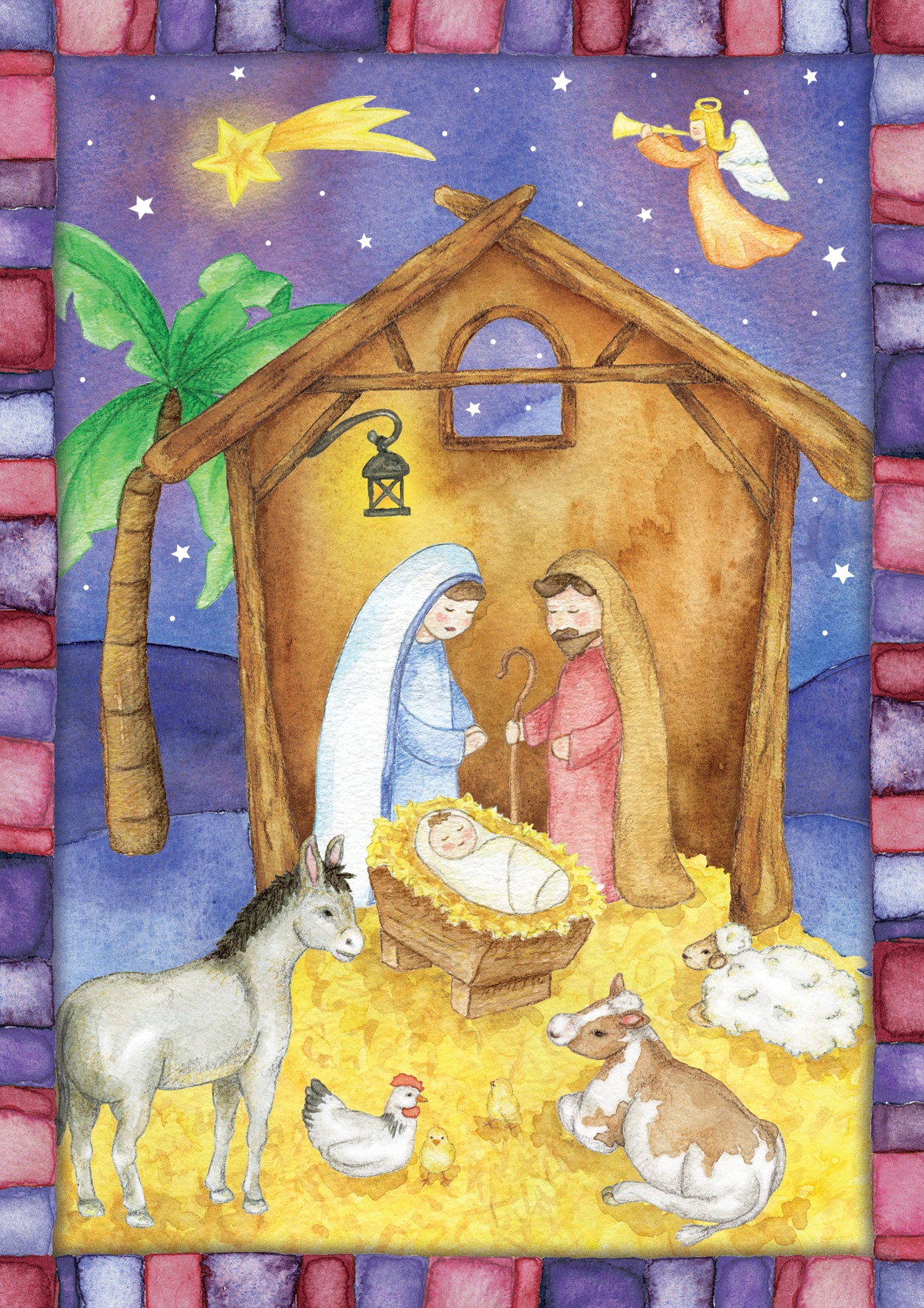 Baby In A Manger - Advent CalendarBaby In A Manger - Advent Calendar