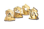 Olive Wood Nativity Christmas Tree Decorations (Set Of 4)Olive Wood Nativity Christmas Tree Decorations (Set Of 4)