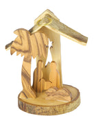 Olive Wood Nativity Crib Christmas Tree Decoration (442)Olive Wood Nativity Crib Christmas Tree Decoration (442)