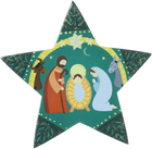 Nativity Scene Star Christmas Decoration