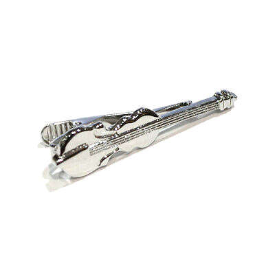 3D Violin Music Musicians Tie Clip -In Gift Box (Xt103 & Xb0781P )