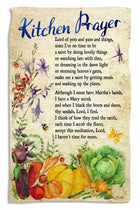 Kitchen Prayer Tea Towel New For 2019Kitchen Prayer Tea Towel New For 2019