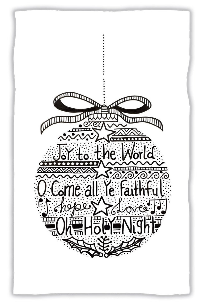 Meghan Earle Christmas Bauble Tea Towel (Sept 19)Meghan Earle Christmas Bauble Tea Towel (Sept 19)