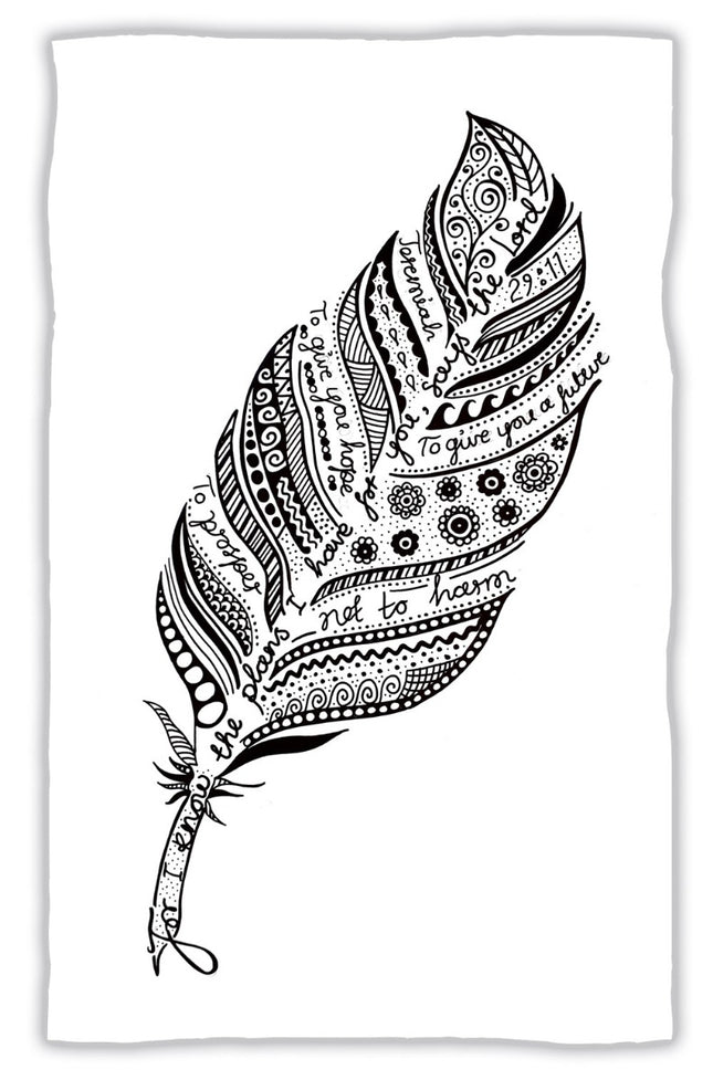 For I Know The Plans Tea Towel (Sept 19)For I Know The Plans Tea Towel (Sept 19)