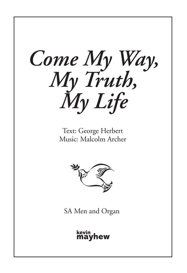 Come My Way-OctavoCome My Way-Octavo