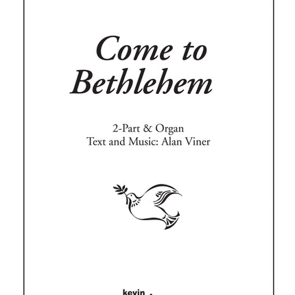 Come To Bethlehem - OctavoCome To Bethlehem - Octavo