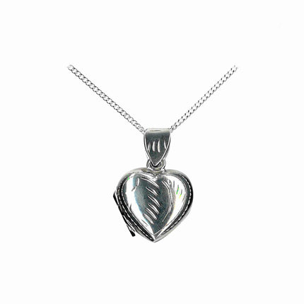 Silver Heart Pendant - 16" ChainSilver Heart Pendant - 16" Chain