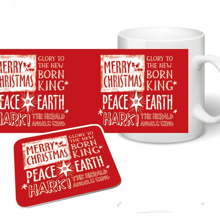 Peace On Earth - Mug & Coaster SetPeace On Earth - Mug & Coaster Set