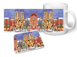 Lincoln Cathedral  - Mug & Coaster SetLincoln Cathedral  - Mug & Coaster Set