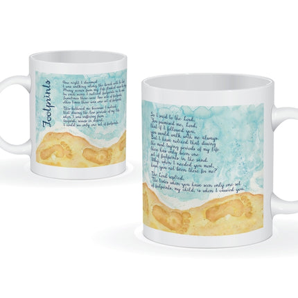 Footprints Mug New For 2019Footprints Mug New For 2019