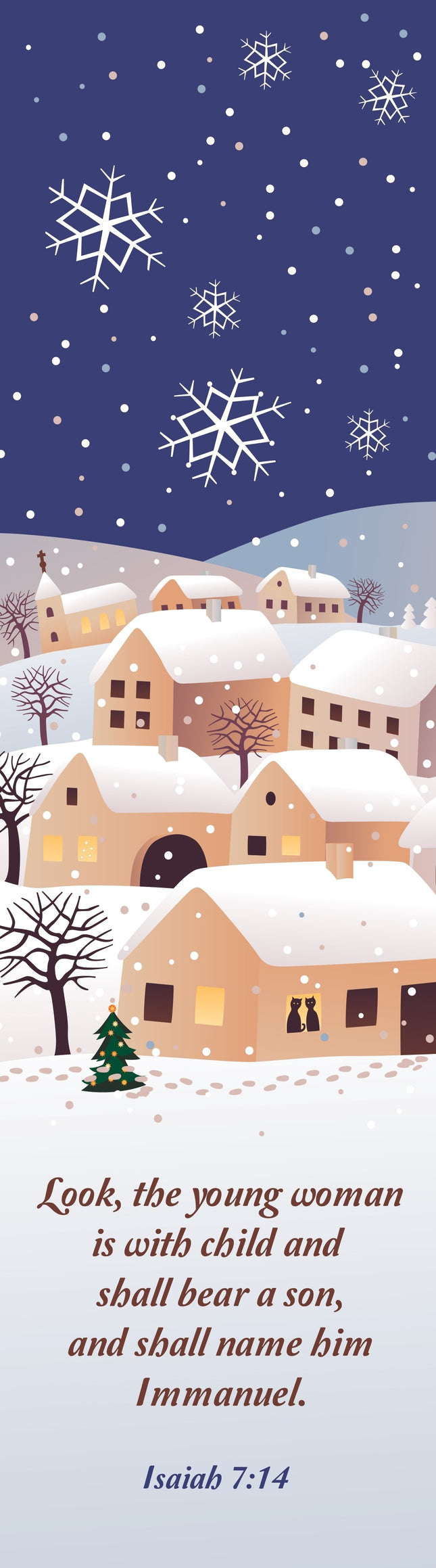 Bookmark - Look The Young Woman (Christmas)Bookmark - Look The Young Woman (Christmas)