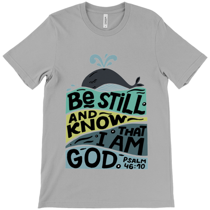 'Be Still' Whale T-Shirt