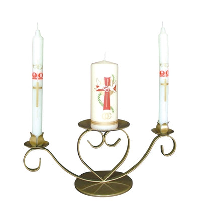 Heart Unity Candle HolderHeart Unity Candle Holder