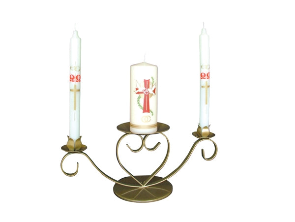 Heart Unity Candle HolderHeart Unity Candle Holder