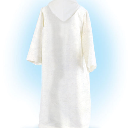 Alb - White (Style 2) With Hood - Bespoke Item Measurements Required