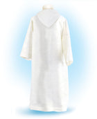 Alb - White (Style 2) With Hood - Bespoke Item Measurements Required