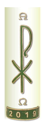 Wax Relief - Green Chi-Rho 2019Wax Relief - Green Chi-Rho 2019