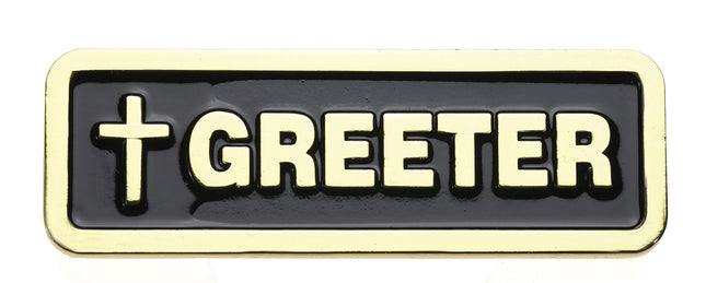 Latin Greeter Badge (1209)Latin Greeter Badge (1209)
