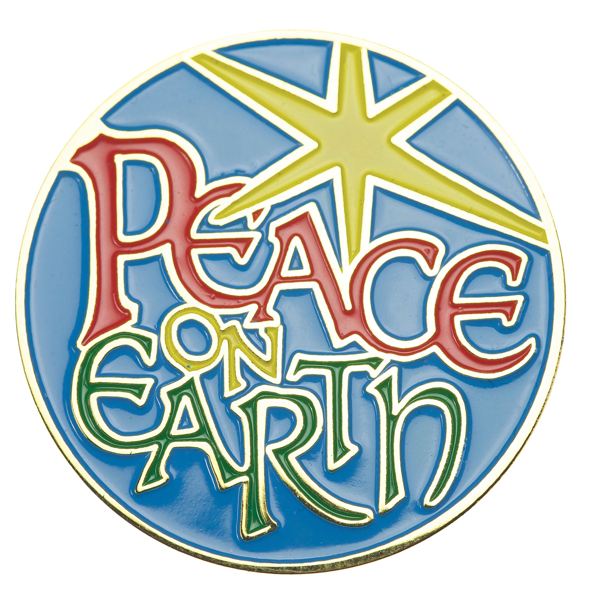 Peace On Earth Lapel Pin (B-61)Peace On Earth Lapel Pin (B-61)