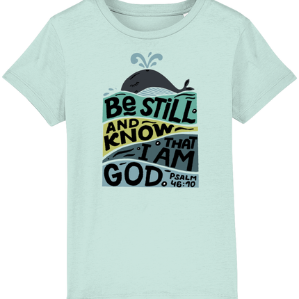 'Be Still' Whale Kids' T-Shirt