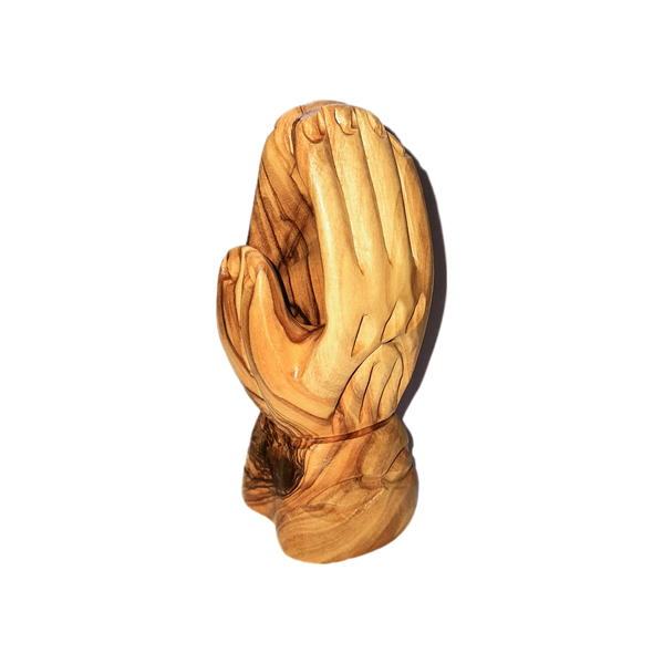 Olive Wood Praying Hands (BS345)