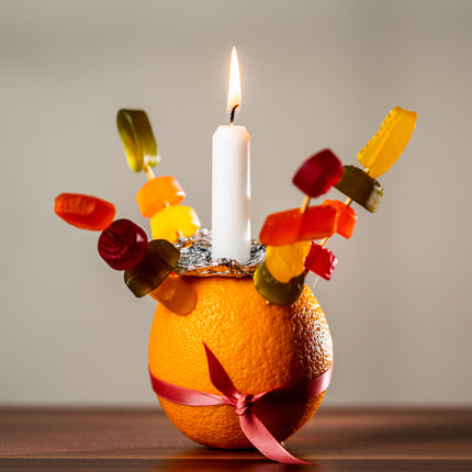 Christingle Candles (Packs of 50) 4 1/2" x 1/2" (CCV1)