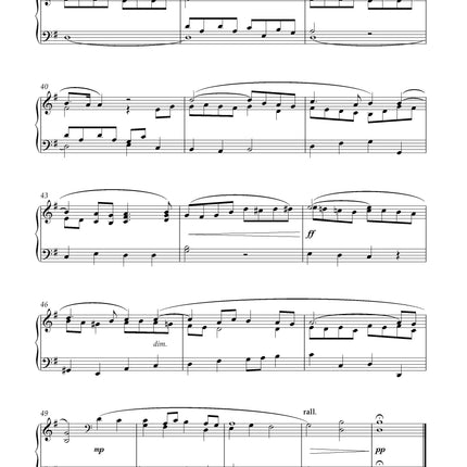 Funeral Music for Piano