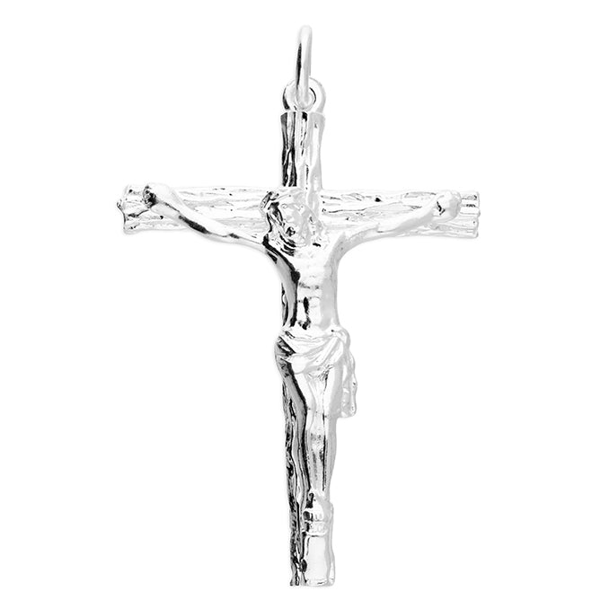 Heavy Silver Crucifix (2539)