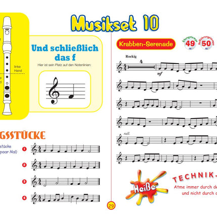 Red Hot Recorder - German - Sample Page 29