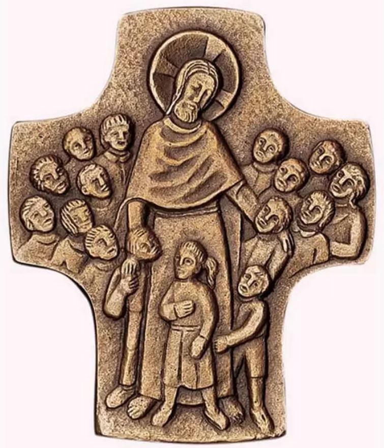 Bronze Cross - Jesus the Friend of Children